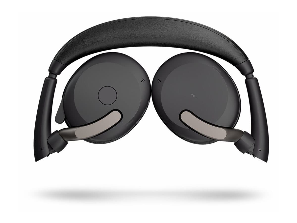 Jabra Evolve2 65 Flex UC Stereo Wireless Headset - Black - USB-A
