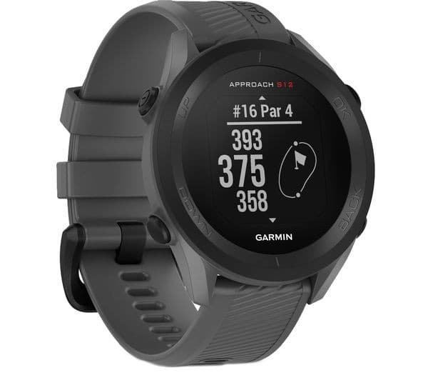 Garmin Approach S12 2022 Edition Golf Watch - Slate Grey - Image 1