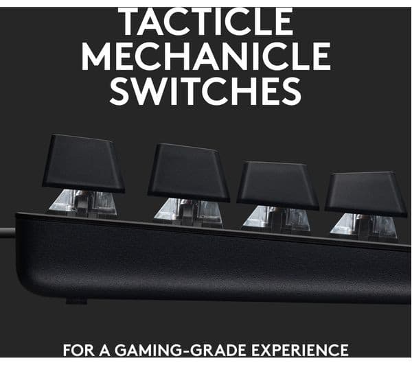 Logitech G413 SE TKL Gaming Keyboard Black - Image 2