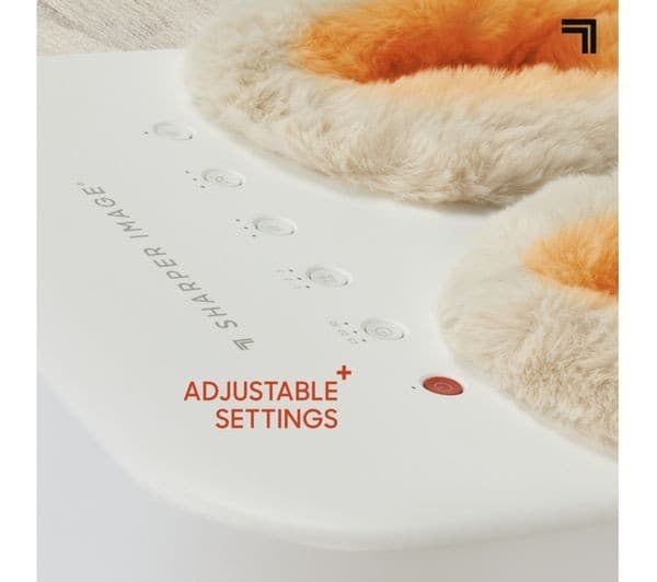 SHARPER IMAGE Shiatsu Foot Massager - White - Image 4