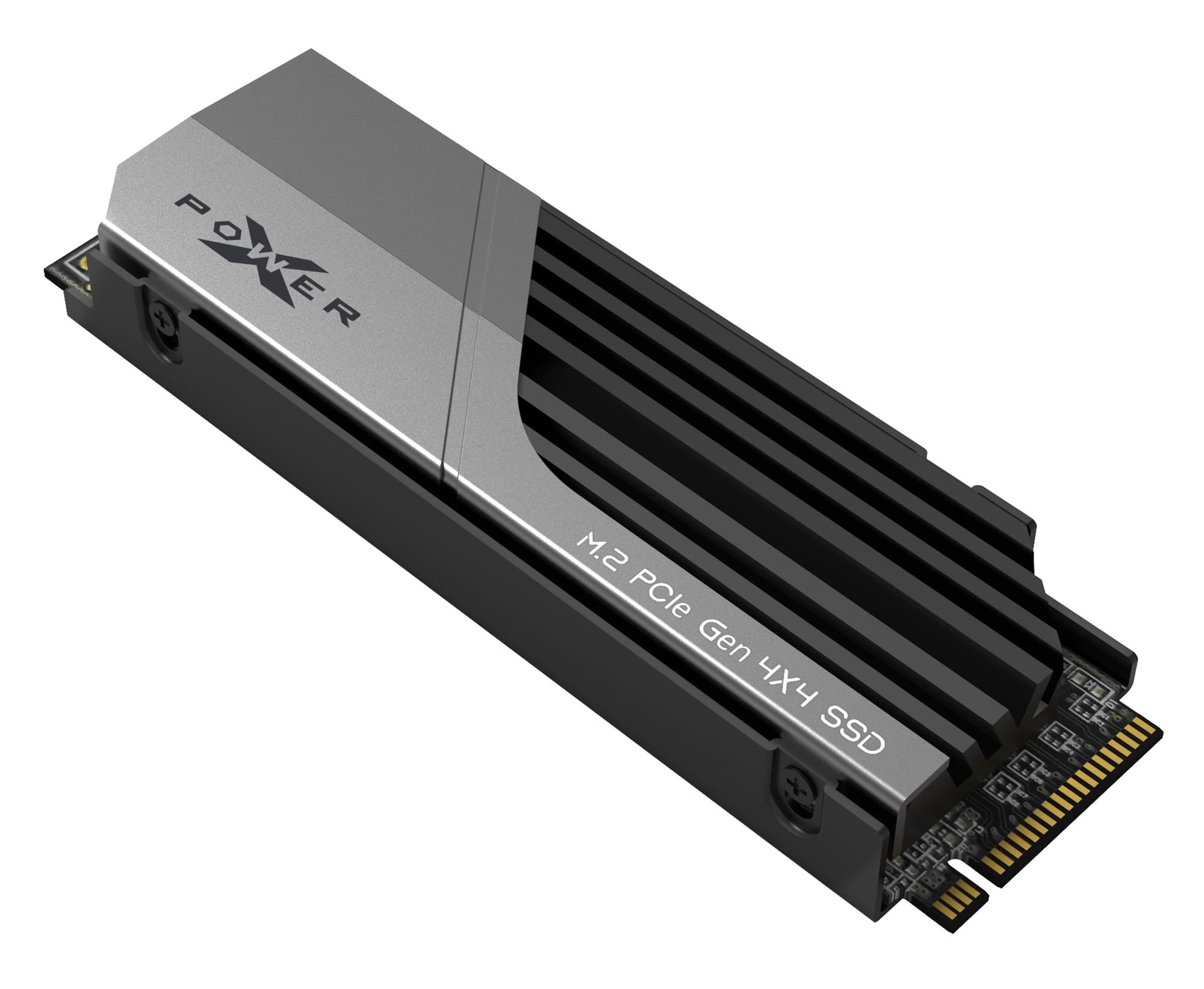 Silicon Power XS70 PCIe Gen 4x4 M.2 2280 NVMe Internal SSD with Aluminium Alloy Heatsink - 2TB
