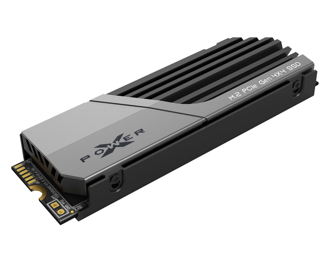 Silicon Power XS70 PCIe Gen 4x4 M.2 2280 NVMe Internal SSD with Aluminium Alloy Heatsink - 2TB - Image 2