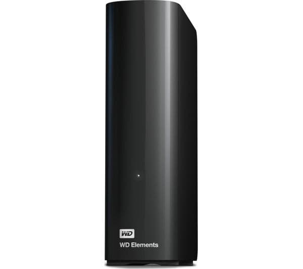 WD Elements Desktop External Hard Drive 20TB - Black