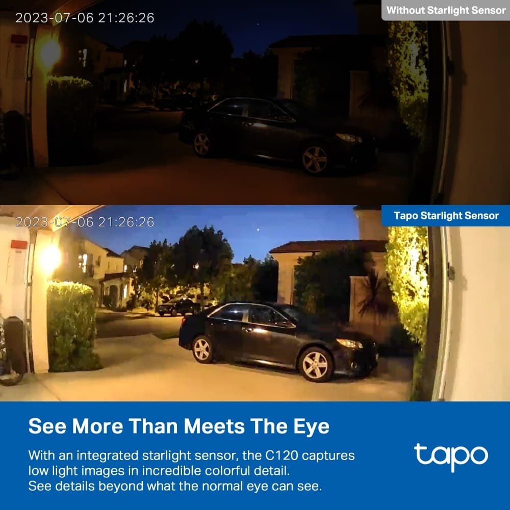 TP-Link Tapo Indoor/Outdoor Home Security Wi-Fi Camera - Image 4