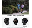 Garmin Forerunner 165 43mm GPS Running Smartwatch - Mist Grey/Whitestone thumbnail 4