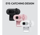 Logitech Brio 100 Full HD 1080p Webcam - White thumbnail 8