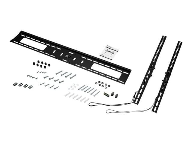 StarTech.com TV Wall Mount supports 60-100 inch VESA Displays (165lb/75kg), Heavy Duty Tilting Universal TV Wall Mount, Adjustable Mounting Bracket for Large Flat Screens, Low Profile - Slim TV Wall Mount (FPWTLTB1) bracket - for TV - black - Image 5