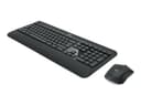 Logitech MK540 Advanced Wireless Keyboard and Mouse Set Black thumbnail 1