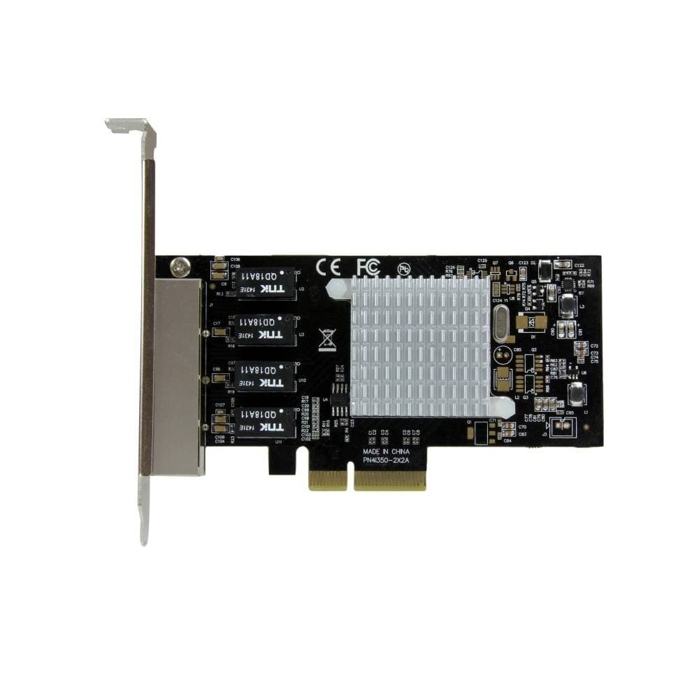 StarTech 4-Port Gigabit Ethernet Network Card - PCI Express - Image 2