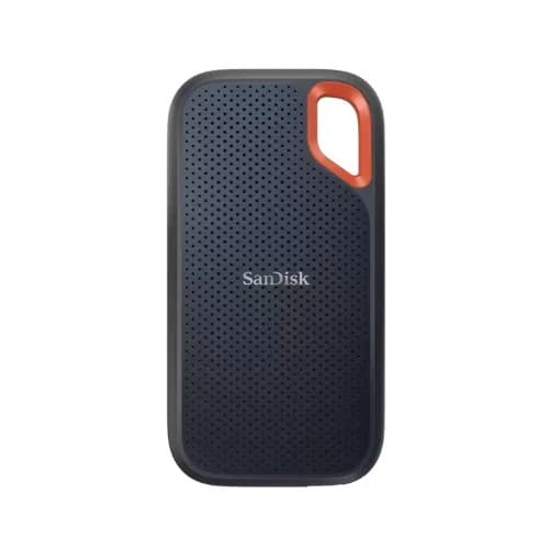 SanDisk Extreme Portable SSD V2 USB 3.2 Gen 2 Black - 2TB - Image 1