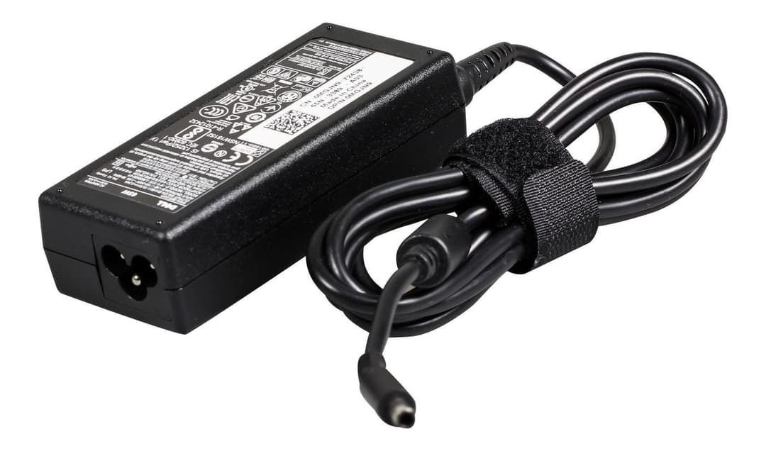 Dell 65W 19.5V 3.34A AC Adapter (G6J41), 4.5mm Barrel - Power Cord Not Included - Image 1
