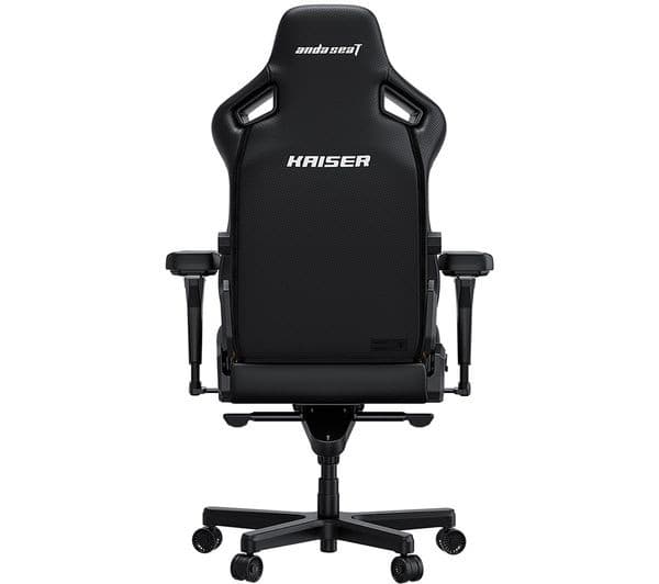 AndaSeat Kaiser 4 Premium Gaming Chair PVC Leather - XL, Elegant Black - Image 1