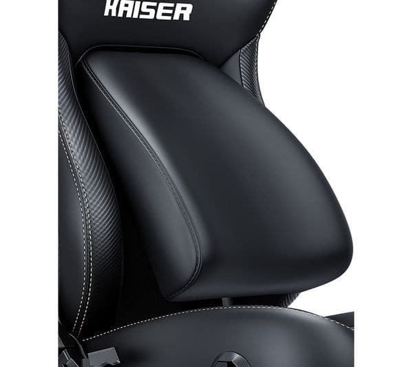 AndaSeat Kaiser 4 Premium Gaming Chair PVC Leather - XL, Elegant Black - Image 2
