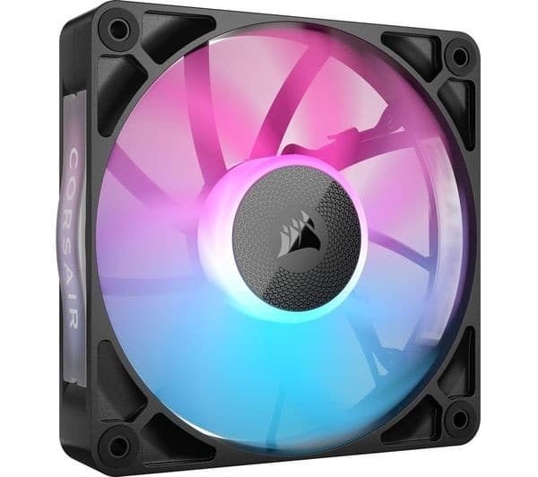 CORSAIR iCUE LINK RX120 RGB 120 mm Case Fan - Black, Single - Image 2