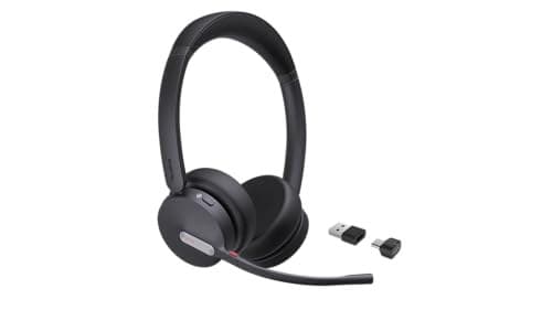 Yealink BH70 Dual Wireless Bluetooth Headset with Charging Stand and USB-C/A for PC connection – Certified for Teams - Image 5