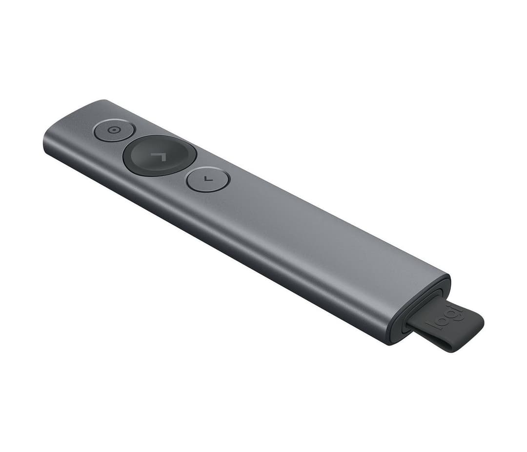 Logitech Spotlight Plus Wireless Presentation Remote - Grey - Image 1