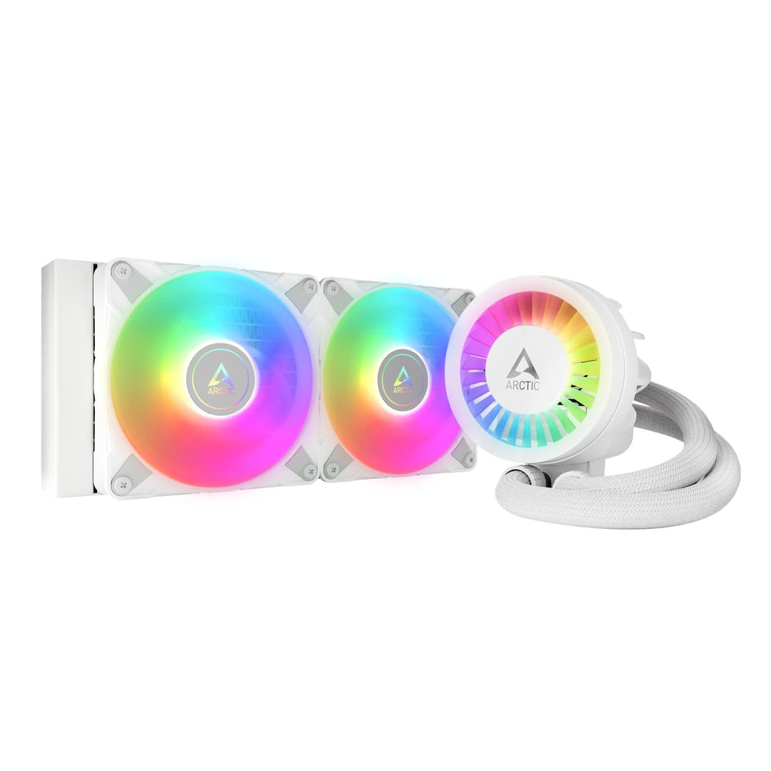 Arctic Liquid Freezer III 240 ARGB Intel/AMD AIO Liquid Cooler - White - Image 1
