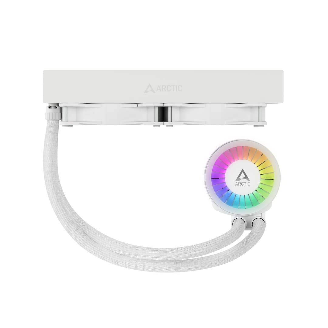 Arctic Liquid Freezer III 240 ARGB Intel/AMD AIO Liquid Cooler - White - Image 3