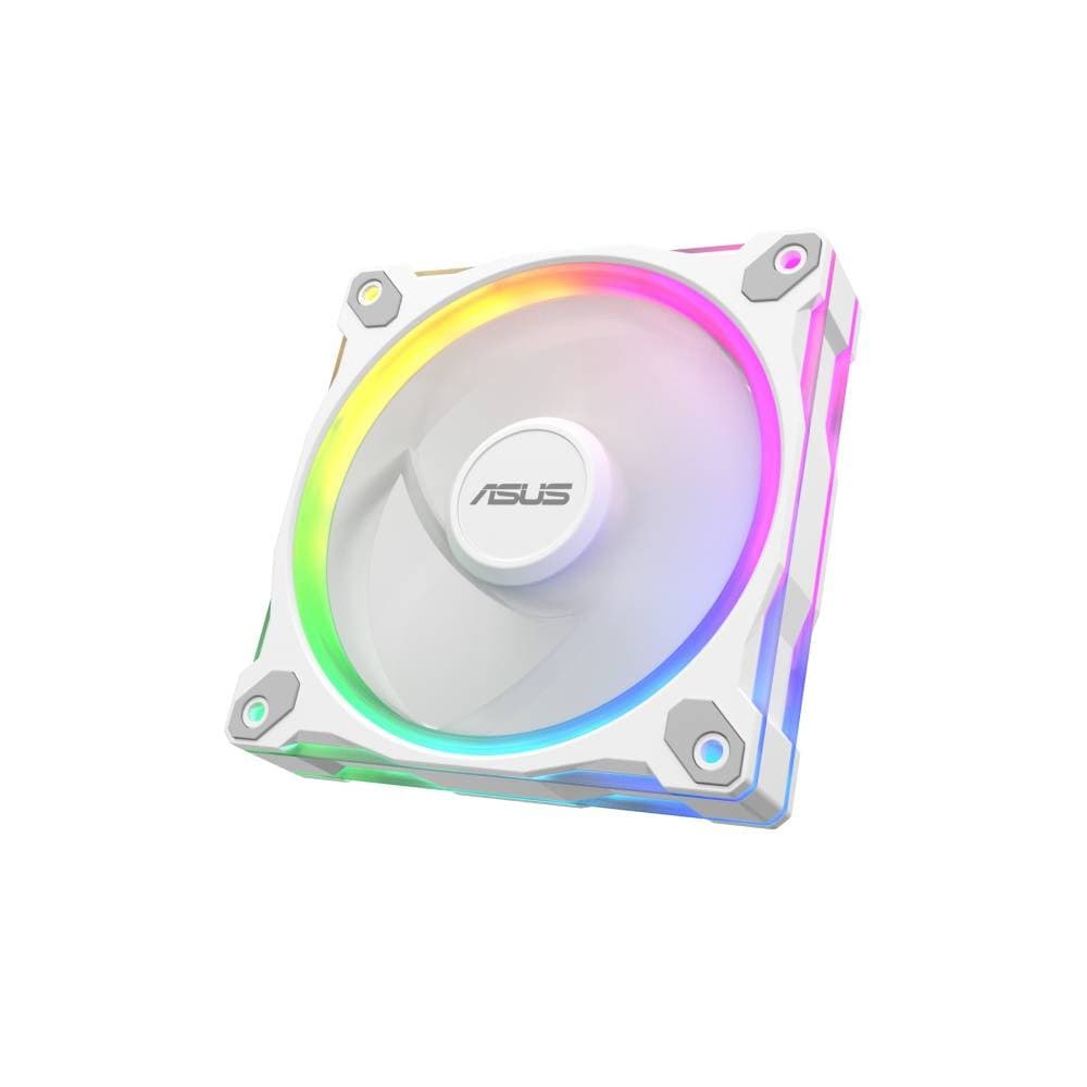 ASUS Prime MR120 ARGB 120mm Reverse PC Fan - White 3-Pack - Image 5