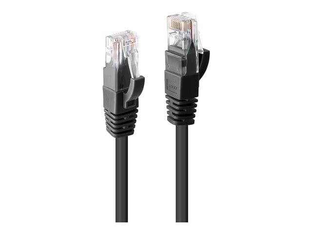 Lindy 5m Cat.6 U/UTP Ethernet Cable, Black - Image 2
