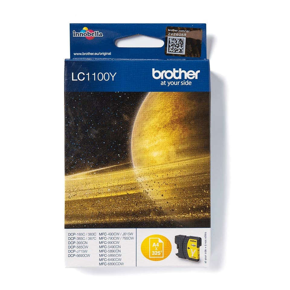 Brother LC1100 Original Ink Cartridge - Yellow