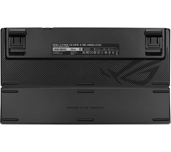 ASUS ROG Strix Scope II 96 Wireless Mechanical RGB Gaming Keyboard, ROG NX Snow - Black - Image 8