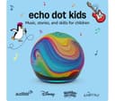 Amazon Echo Dot Kids (5th Gen) Smart Speaker with Alexa - Rainbow Swirl thumbnail 4