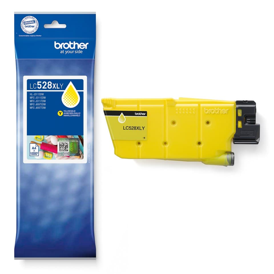 Brother LC528XL Original Ultra High Yield Ink Cartridge - Yellow - Image 2