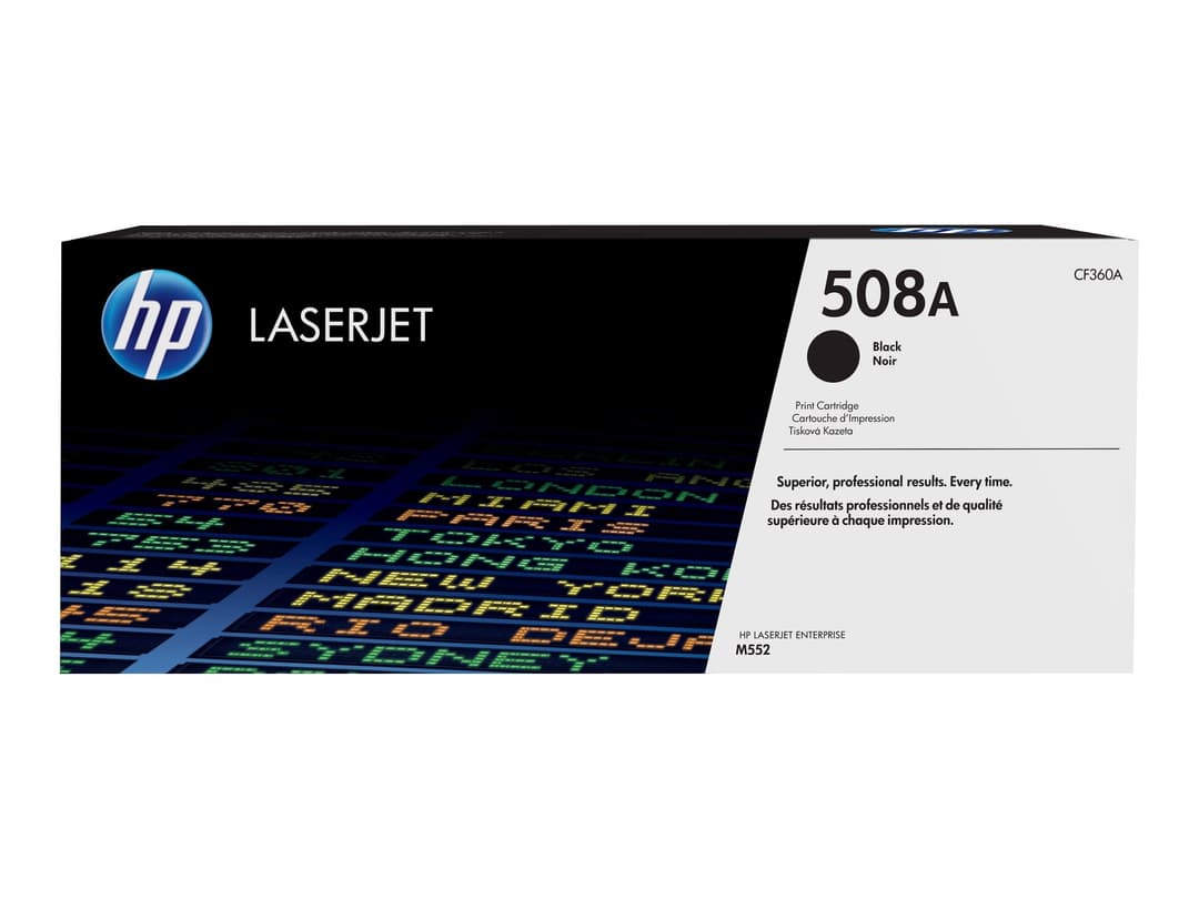 HP 508A - black - original - LaserJet - toner cartridge (CF360A) - Image 1