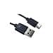 kenable USB Type C (M) to USB 2.0 Type A (M) Cable 480Mbps 3A 20V 3m Black thumbnail 3
