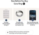 Oura Ring 4 Smart Ring - Brushed Silver, Size 13 thumbnail 10