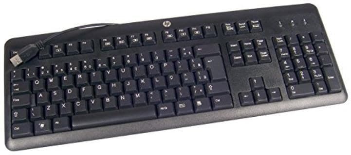 HP USB Wired Keyboard - Spanish - Image 1