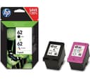 HP 62 N9J71AE Black & Tri-Colour Original Ink Cartridges (2-Pack) thumbnail 1