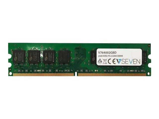 V7 - DDR2 - module - 2 GB - DIMM 240-pin - 800 MHz / PC2-6400 - unbuffered - Image 1
