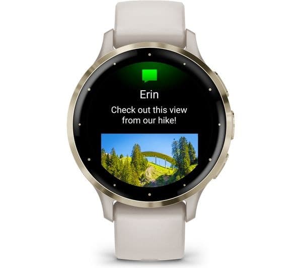 Garmin Venu 3S Smartwatch 41mm - Soft Gold & Ivory - Image 7