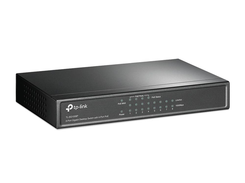 TP-Link 8-Port Gigabit Desktop PoE Switch with 4-Port - Image 2