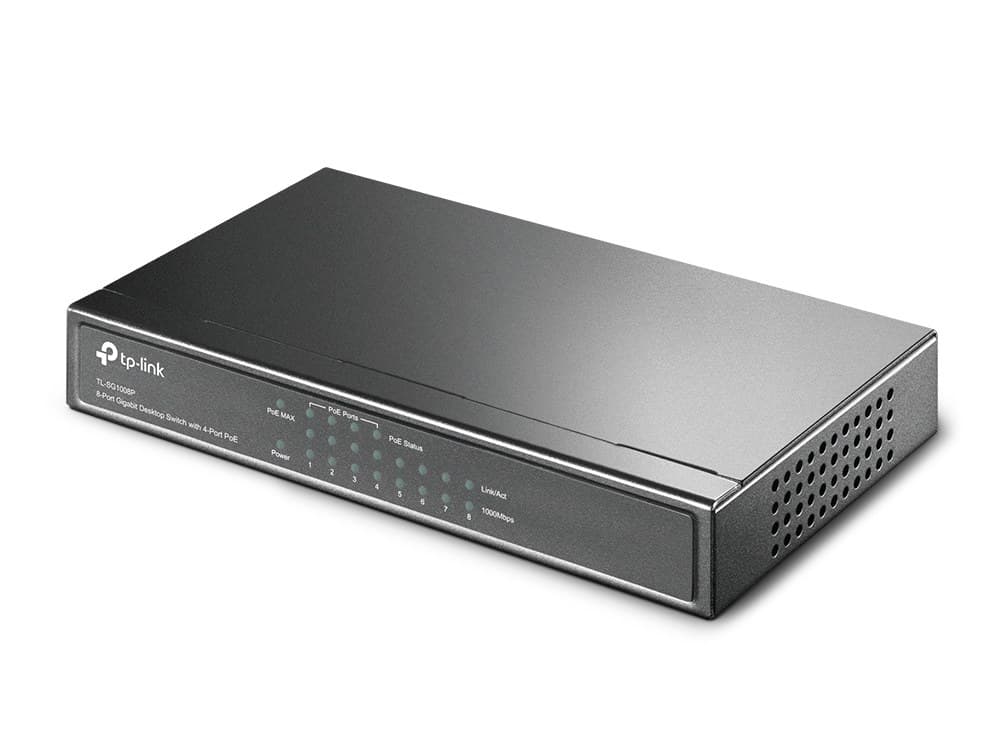 TP-Link 8-Port Gigabit Desktop PoE Switch with 4-Port - Image 3