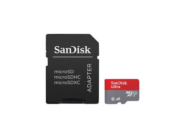 SanDisk Ultra microSDXC Class 10 UHS-I U1 A1 Memory Card with SD Adapter 64GB - Image 3