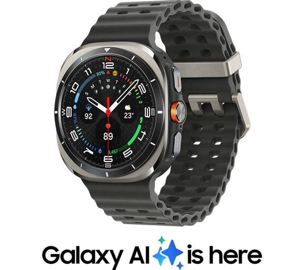 Samsung Galaxy Watch Ultra (2024) 47mm LTE Smartwatch - Titanium Silver - Image 1