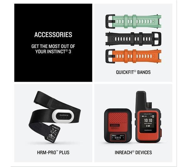 Garmin Instinct 3 AMOLED Smartwatch 45mm Neo Tropic - Image 6