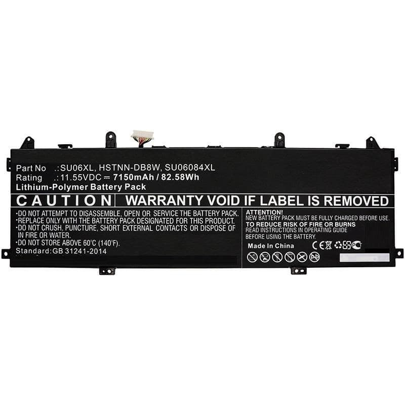 CoreParts MBXHP-BA0246 Replacement Laptop Battery for HP Spectre x360 15-df0000 Series, 11.55V 7150mAh 82.58Wh Li-Pol, Black - Image 1