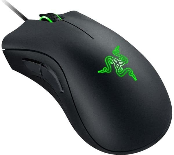 Razer DeathAdder Essential Wired USB Optical Gaming Mouse - Black - Image 1