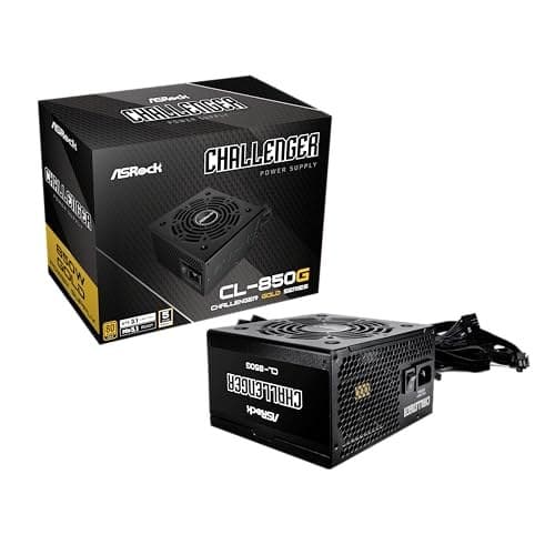 ASRock Challenger CL-850G 850W 80 PLUS Gold Fully Wired ATX 3.1 PSU - Image 2