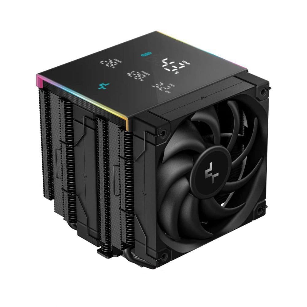 DeepCool AK620 Digital Pro Performance CPU Cooler with Display - Black - Image 1