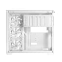ASUS A32 PLUS ARGB Tempered Glass Dual-Chamber Mid-Tower Gaming PC Case - White thumbnail 8