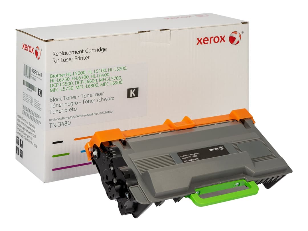 Xerox - black - compatible - toner cartridge (alternative for: Brother TN3480) - Image 1