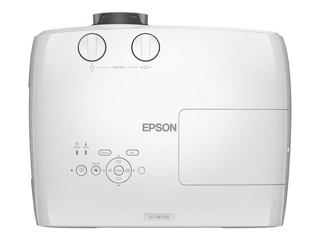 Epson EH-TW7100 4K PRO-UHD 3LCD Home Cinema Projector - 3D - 3000 Lumens - White - Image 5
