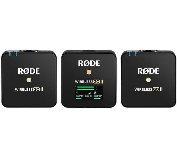 RODE Wireless GO II Dual Channel Microphone System - Black