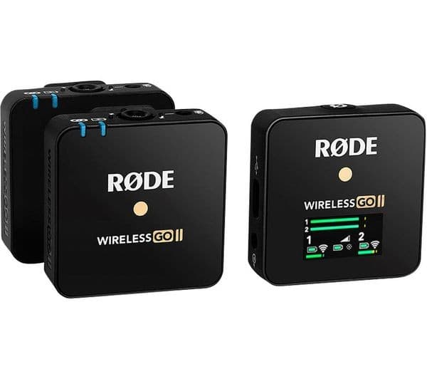 RODE Wireless GO II Dual Channel Microphone System - Black - Image 2