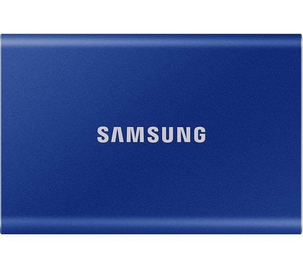 Samsung T7 Portable SSD USB 3.2 Gen 2 2TB - Blue - Image 3